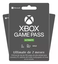 Xbox Game Pass Ultimate 2 Meses