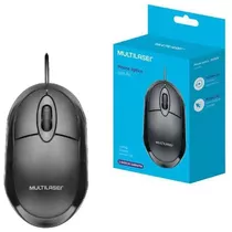 Mouse Classic Box Bulk Usb 1200dpi Preto Multilaser Mo312