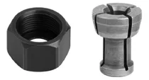 Collet De 1/4   + Tuercas M17 Para Makita Ruteadora