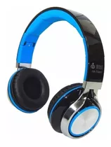 Fone De Ouvido On-ear Gamer Infokit Hm-750mv Preto E Azul