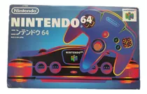 Consola N64 Nintendo 64 Nus-001 100% Genuina + 1juego + Caja