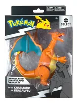 Figura Pokémon - Charizard, Super-articulatado 15cms