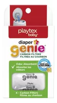 4 Filtros Carbono Playtex Baby Diaper Genie Bote De Pañales