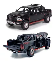 Dodge Ram Trx Miniatura Carro Caminhonete Ferro Abre Porta