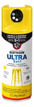 Pintura Aerosol Antióxido Rust Oleum 5 Válvulas Ultra 5 En 1 Color Amarillo Sol Brillante