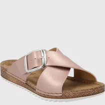 Sandalia Mujer Esma Rosado Hush Puppies