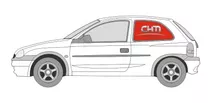 Vidrio Ventana P/ Chevrolet Corsa = Classic 3p Fijo Izq 