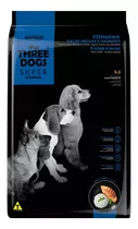 Comida Perro Three Dogs Cachorro Raza Mediana 3kg