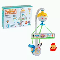 Mobile Musical Animal Infantil Para 2 Meses Zoop Toys 