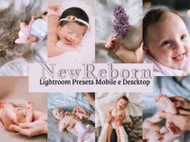 15 Lightroom Presets Newborn Baby Bebe Recém Nascido