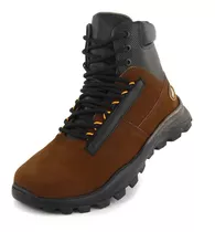 Coturno Adventure Masculino Treking Couro Griffe 810 P 