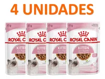 Royal Canin Kitten Gatito Sobrecito Pouch 4 Unidades De 85gr