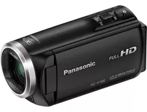 Videocámara Panasonic Hc-v180k Full Hd Con Zoom Óptico 