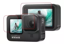 Protector Glass Templado Para Gopro Hero 9 Lente Y Display