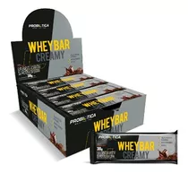 Whey Bar Creamy Display C/12 Barra De Proteína - Probiótica