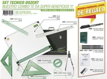 Tablero Dibujo 50 X 60 Dozent 12662 + 6 Utiles + 7 S