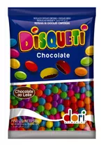 Chocolate Ao Leite Mini Disqueti Colorido 500g Dori 