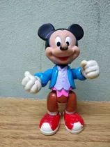 Mickey Mouse De Goma Dura Articulado  Arco  Disney