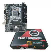 Placa Mãe 1150 Ddr3 Intel H81 4ª Geração I3 I5 I7 Nova E Nfe