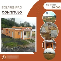 Solares A Crédito En Villa Mella Con Títulos Y Facilidades 