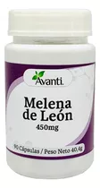 Melena De León, 90 Cápsulas, 100% Puro. Avanti Sabor No Aplica
