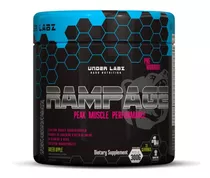 Suplemento Em Pó Rampage - 300g - Under Labz (30 Doses) Sabor Green Apple