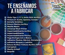 Fórmulas  De Fabricación De Pintura 