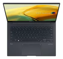 Laptop  Asus Zenbook Q420va-evo.i7512 Gris Táctil 14.5 , Intel Core I7 13700h  16gb De Ram 512gb Ssd, Intel Iris Xe Graphics 120 Hz 2880x1800px Windows 11 Home