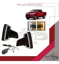 Cobertores Led Drl Y Direccional Toyota Hilux 2018-2021