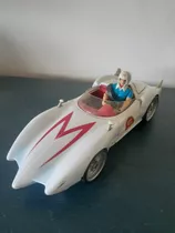 Mach 5 Y Meteoro Escala 1:24 Lanza Tazos