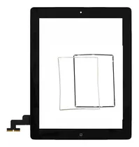 Touch iPad 2 A1395 A1396 A1397 + Home Button + Frame Moldura