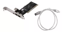 Placa Pci Para 1394a, Placa Firewire De 4 Portas Pci Para Ie