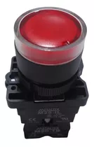 Botão De Impulsão Iluminado P20igr-r7-1c Vermelho