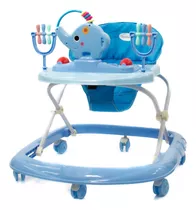 Andador Caminador Para Bebe Elefante Rainbow Color Azul