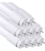 Tubo Led T8 18w 120cms Vidrio Pack 10 Unid Lemulux