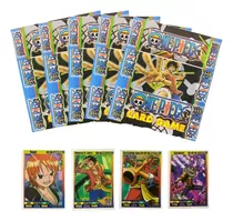 1200 Cartinha Figurinha Bater Bafo One Piece - 300 Pacote