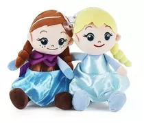 Peluches De Frozen Ana Y Elsa 25cm Coleccionables