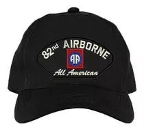 Boné 82nd Airborne - Preto - Mod.: Ka1248