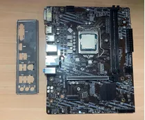 Kit Placa Mãe Msi H410m-a Pro + Processador Intel I3 10100f