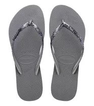 Ojotas Havaianas Slim Sparkle Glitters Mujer Originales.