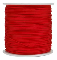 Hilo Chino Rojo 100mt 0.8mm Rollo Calidad Pulseras Bijou 