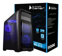 Gabinete Gamer Blue Case Bg 019 Até 4 Fans - Não Inclusos