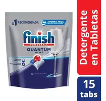 Tabletas Para Lavavajillas Finish Tabs Quantum X15 Unidades