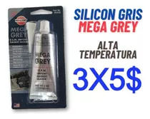 Silicon Gris Alta Temperatura Mega Grey Americano Usa 85g