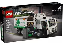 Lego Technic Caminhão De Lixo Elétrico Mack Lr 503pçs 42167