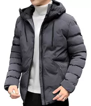 Chamarra Chaqueta Para Hombre De Invierno Con Capucha