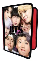 Carpeta A4 + Funda Sublimada De Bts K-pop T223