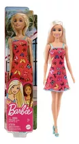 Barbie Boneca Barbie Fashion And Beauty - Loira / Verm - Mattel