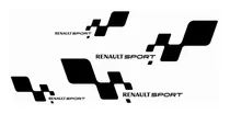 Kit Renault Sport  Incluye 4 Calcos Graficas Tuning Pegotin