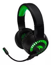 Headset Gamer Python Viper Pro Preto Led Verde